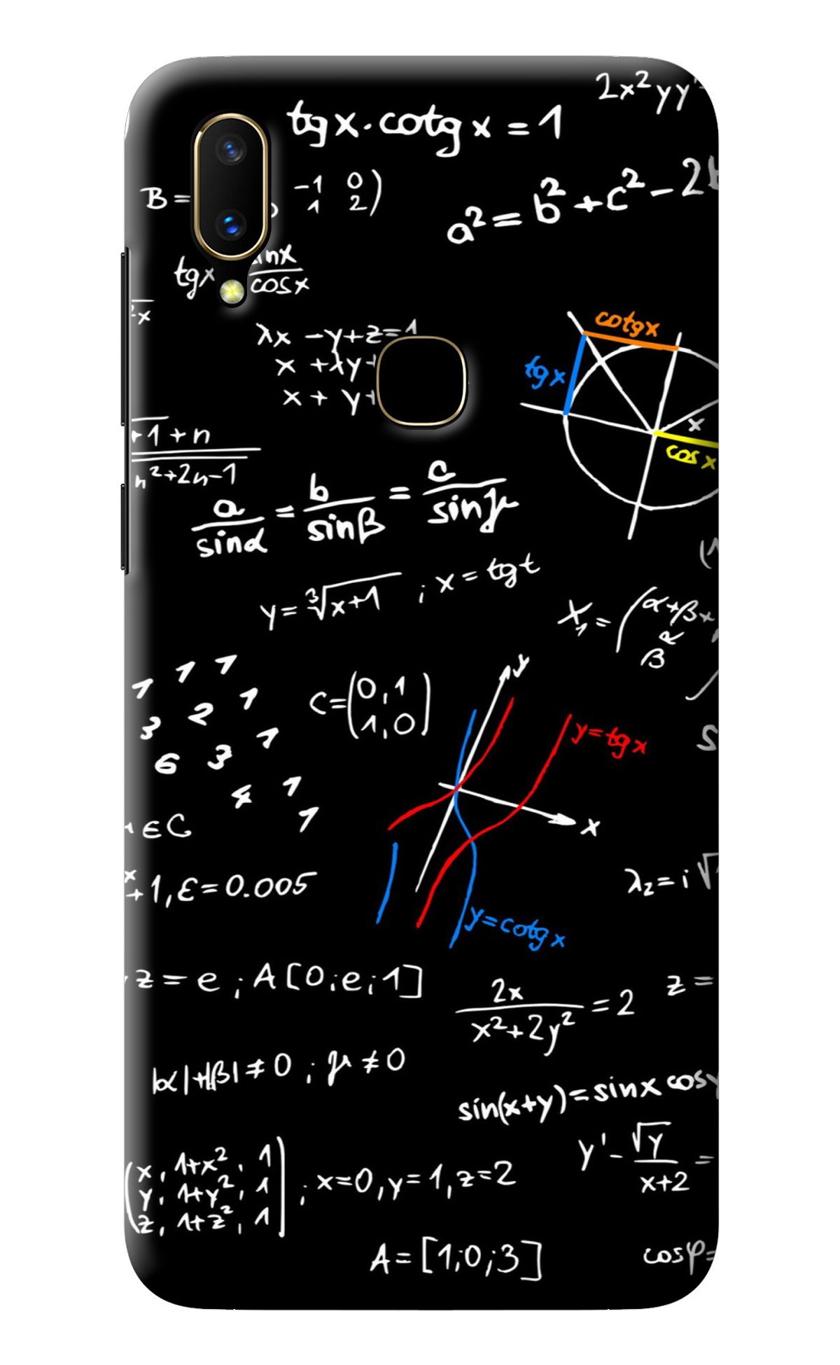 Mathematics Formula Vivo V11 Back Cover