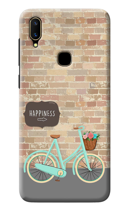 Happiness Artwork Vivo V11 Back Cover