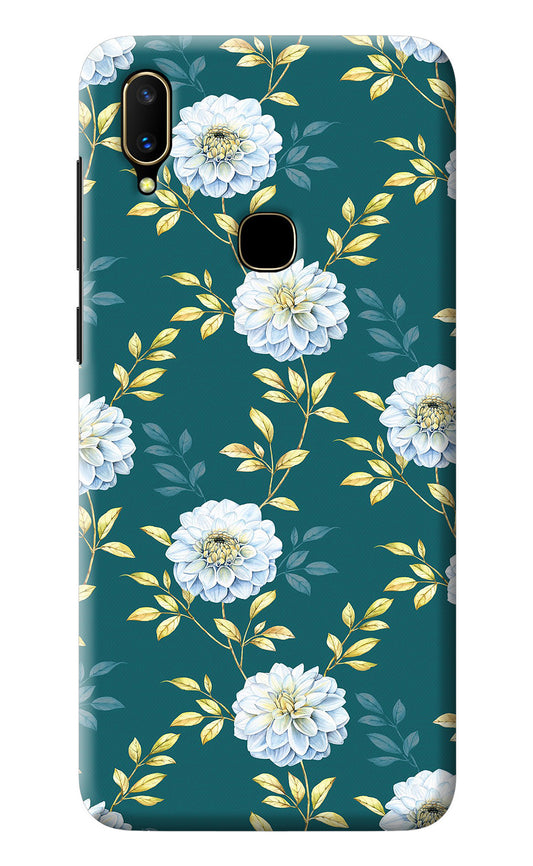 Flowers Vivo V11 Back Cover