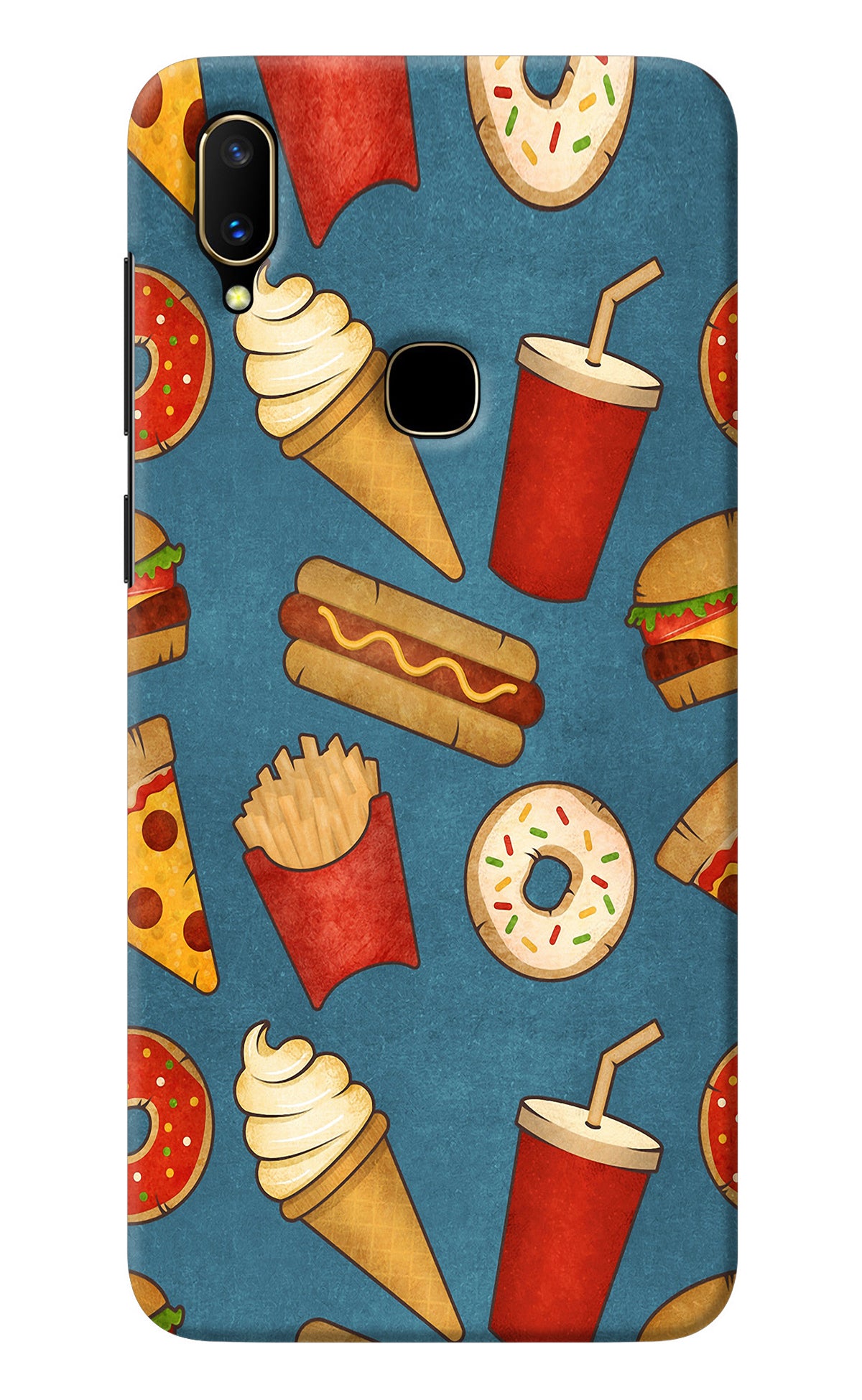 Foodie Vivo V11 Back Cover