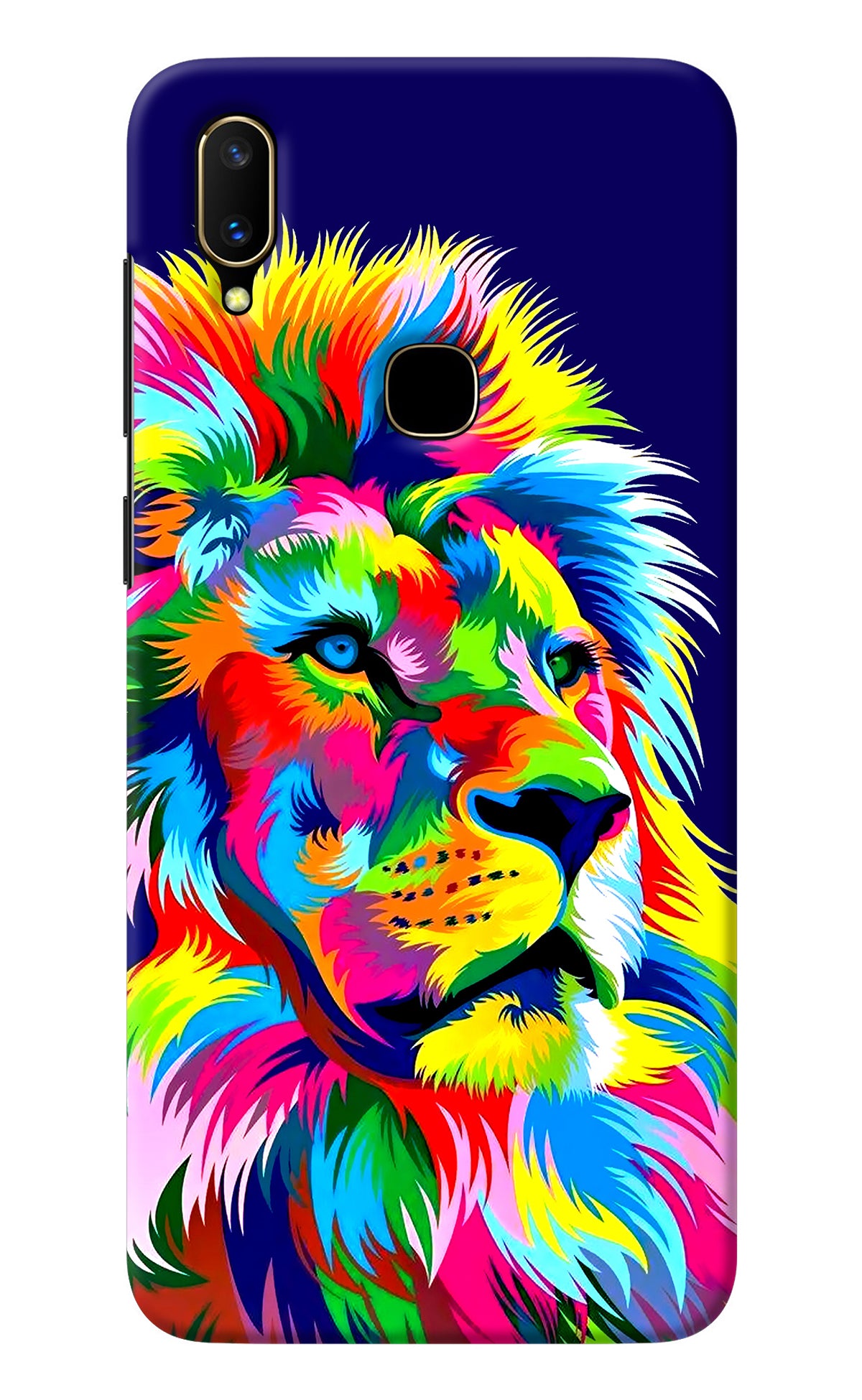 Vector Art Lion Vivo V11 Back Cover