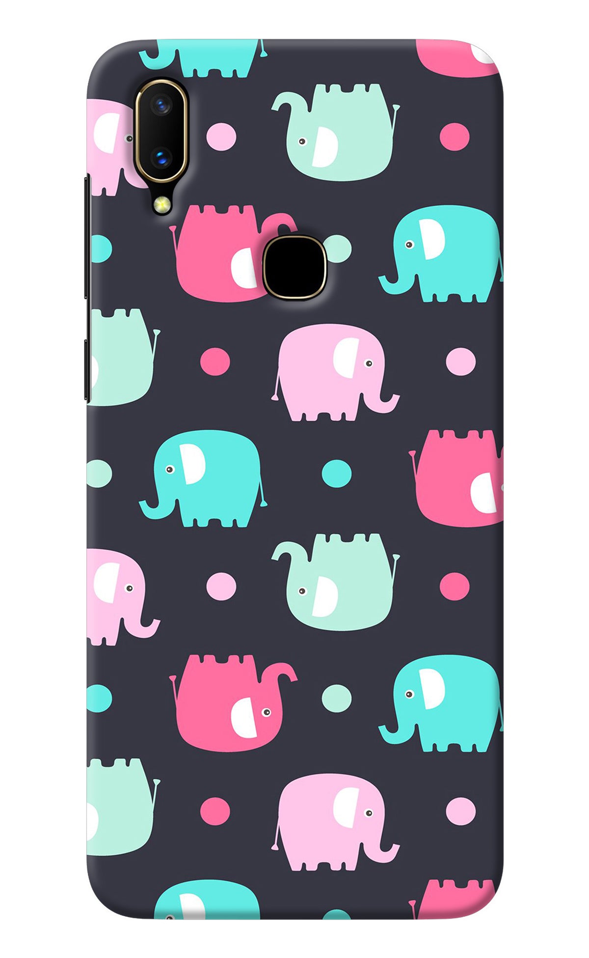 Elephants Vivo V11 Back Cover