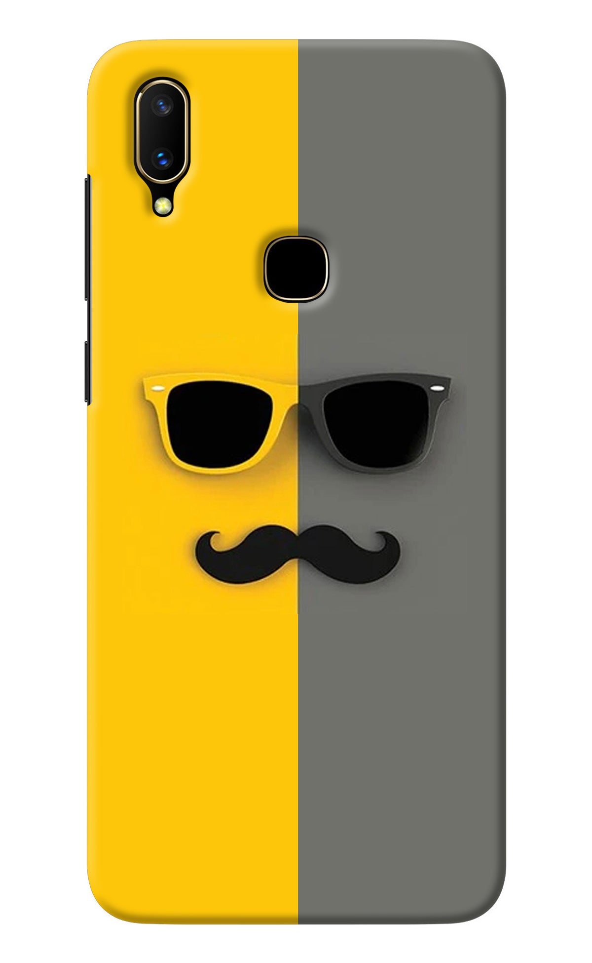 Sunglasses with Mustache Vivo V11 Back Cover