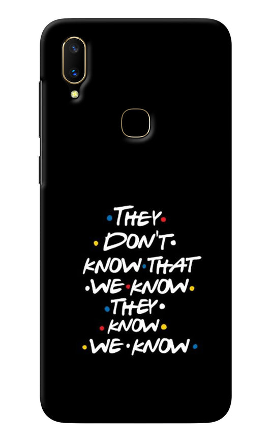 FRIENDS Dialogue Vivo V11 Back Cover