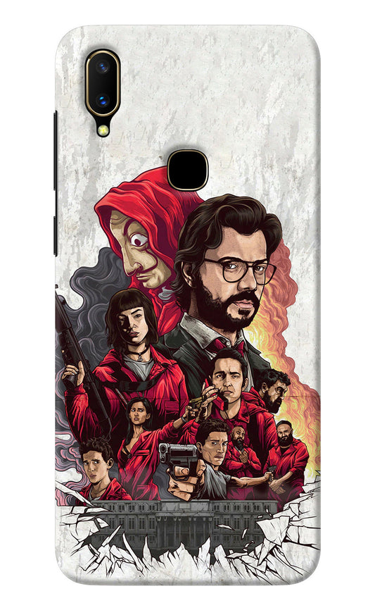 Money Heist Artwork Vivo V11 Back Cover