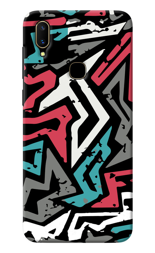 Geometric Graffiti Vivo V11 Back Cover