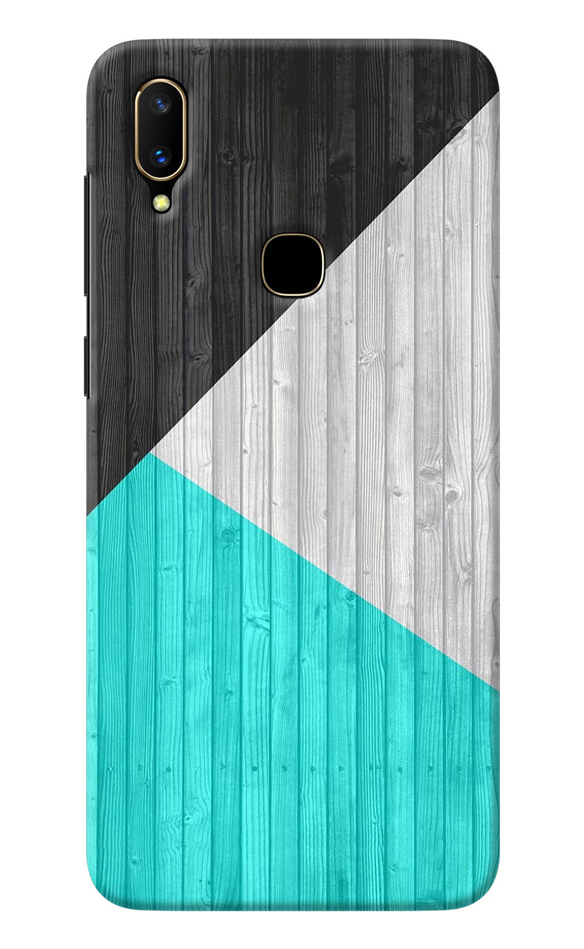 Wooden Abstract Vivo V11 Back Cover