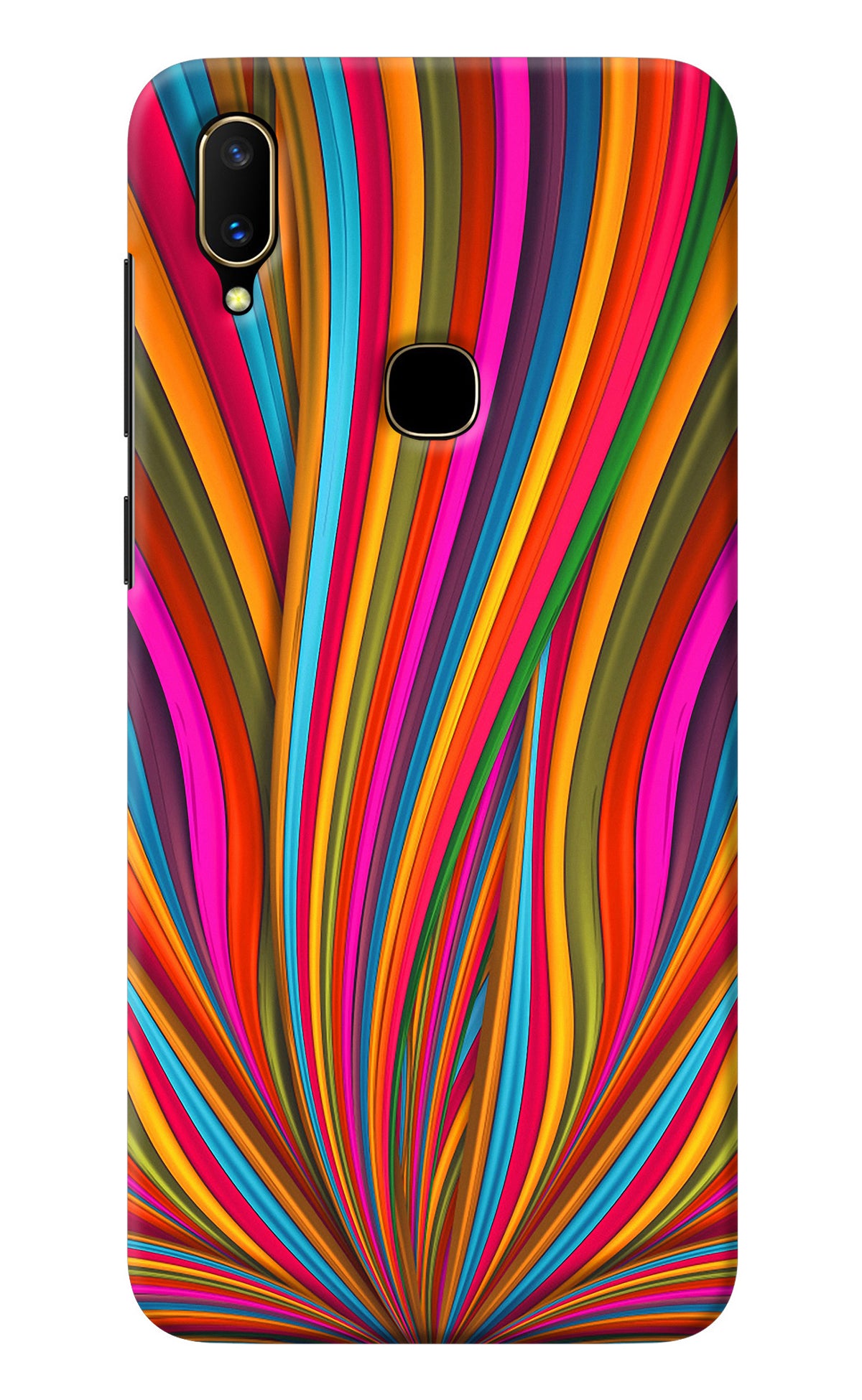 Trippy Wavy Vivo V11 Back Cover