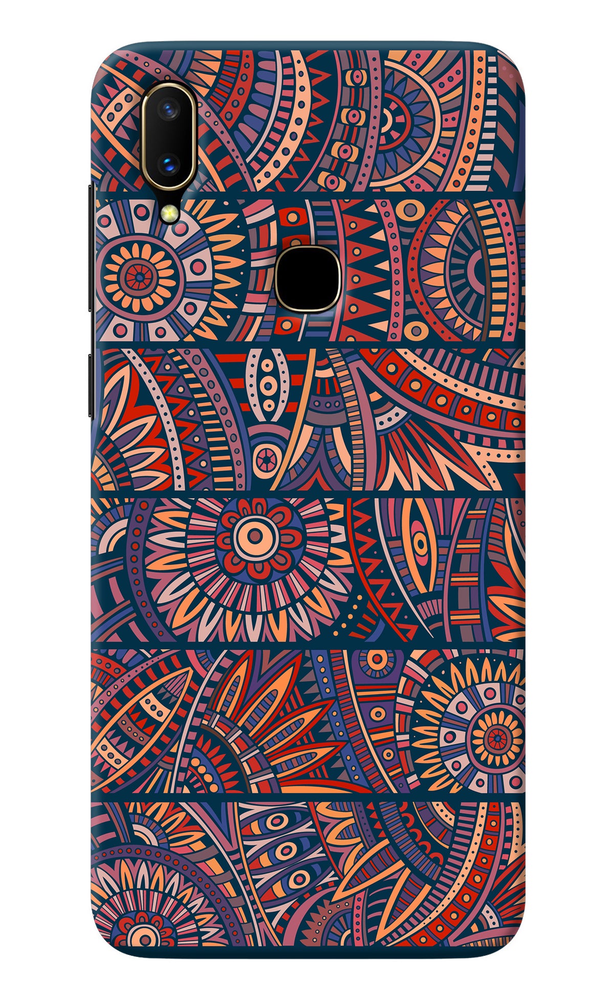 African Culture Design Vivo V11 Back Cover