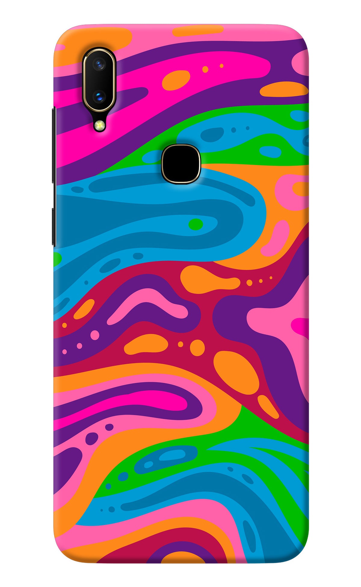 Trippy Pattern Vivo V11 Back Cover