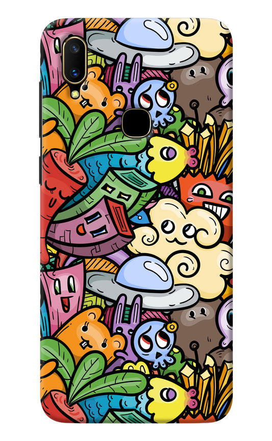 Veggie Doodle Vivo V11 Back Cover