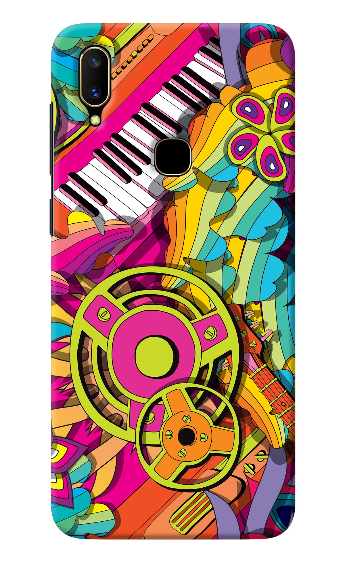 Music Doodle Vivo V11 Back Cover