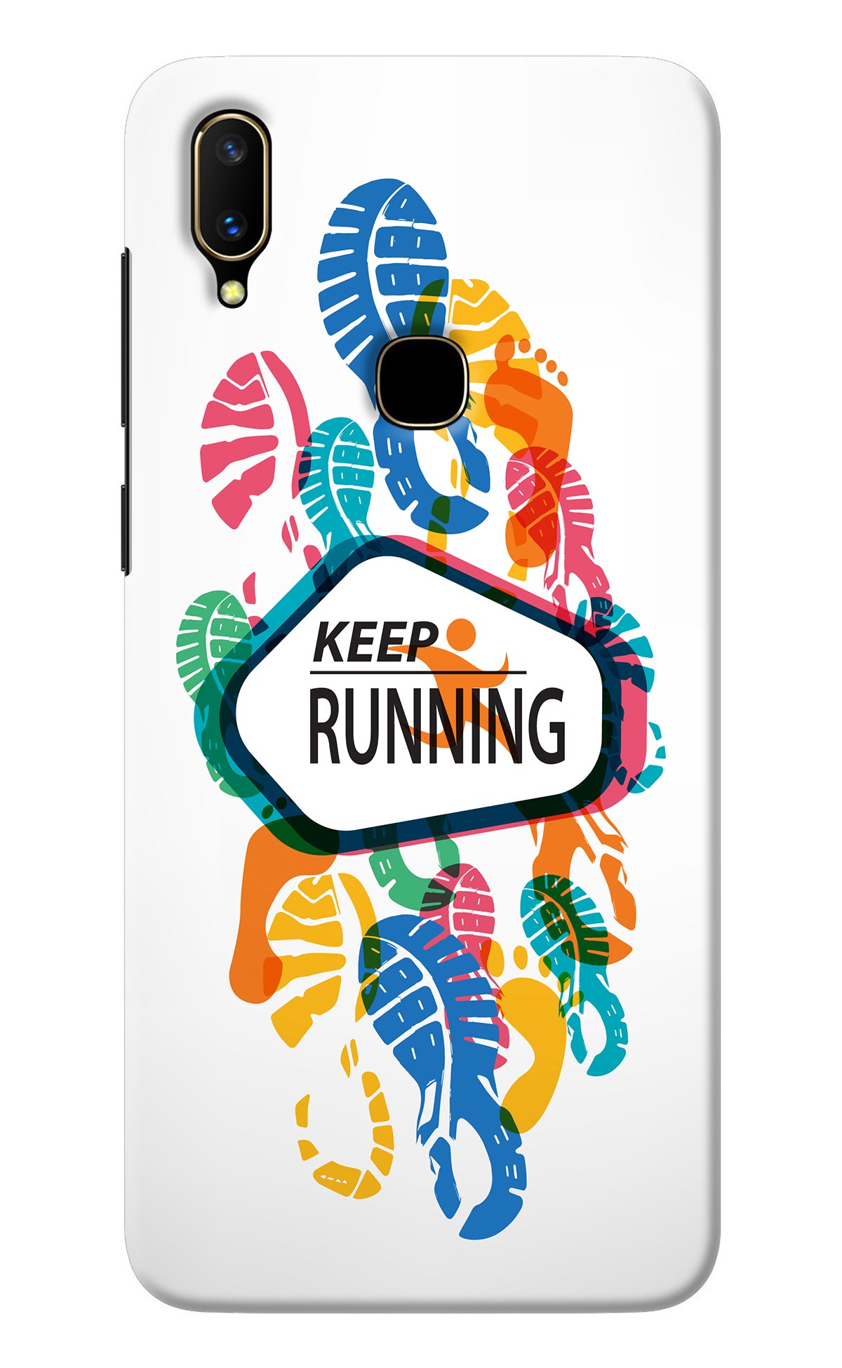 Keep Running Vivo V11 Back Cover