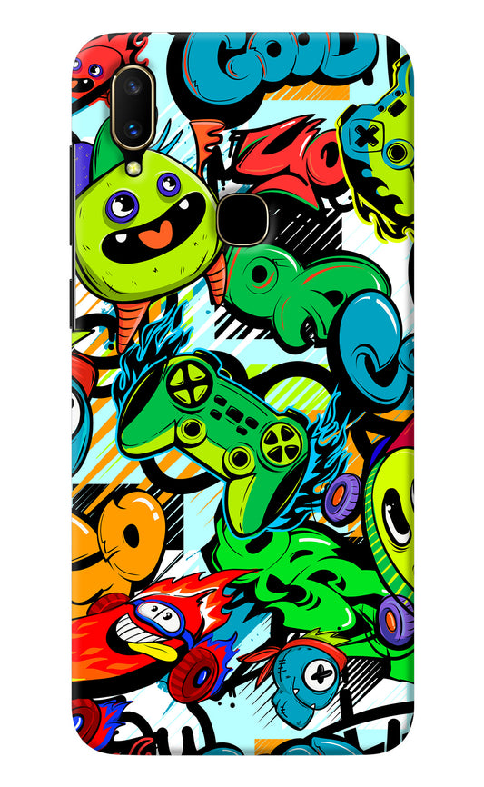 Game Doodle Vivo V11 Back Cover