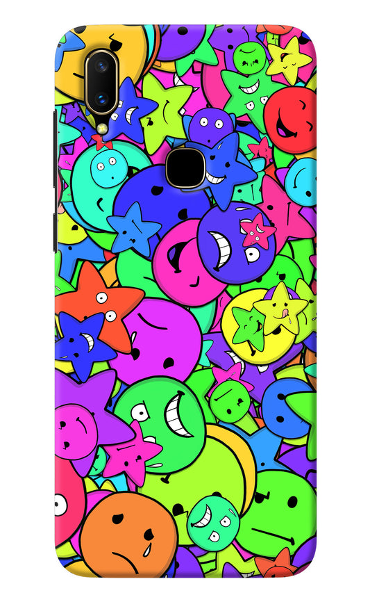 Fun Doodle Vivo V11 Back Cover