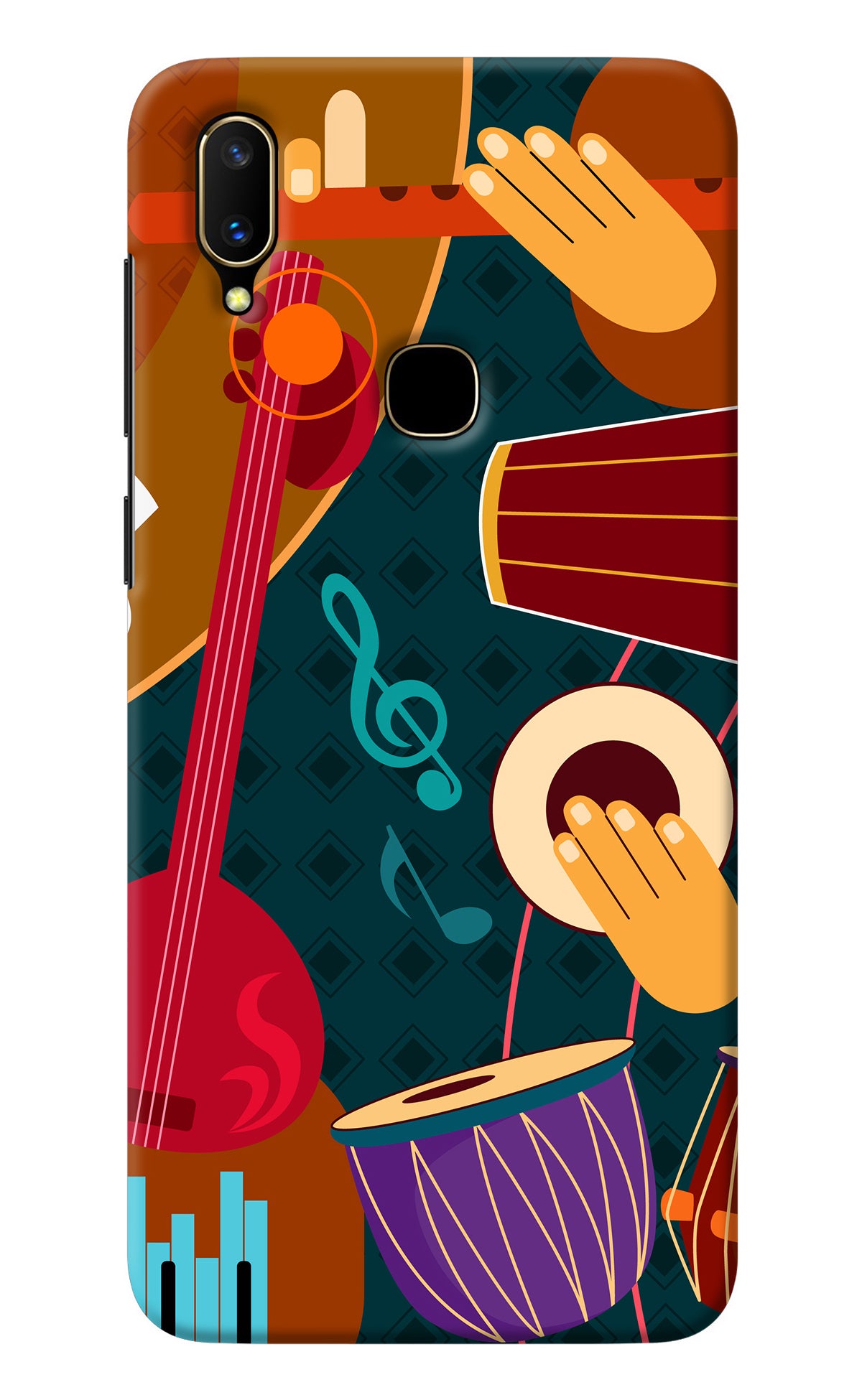 Music Instrument Vivo V11 Back Cover