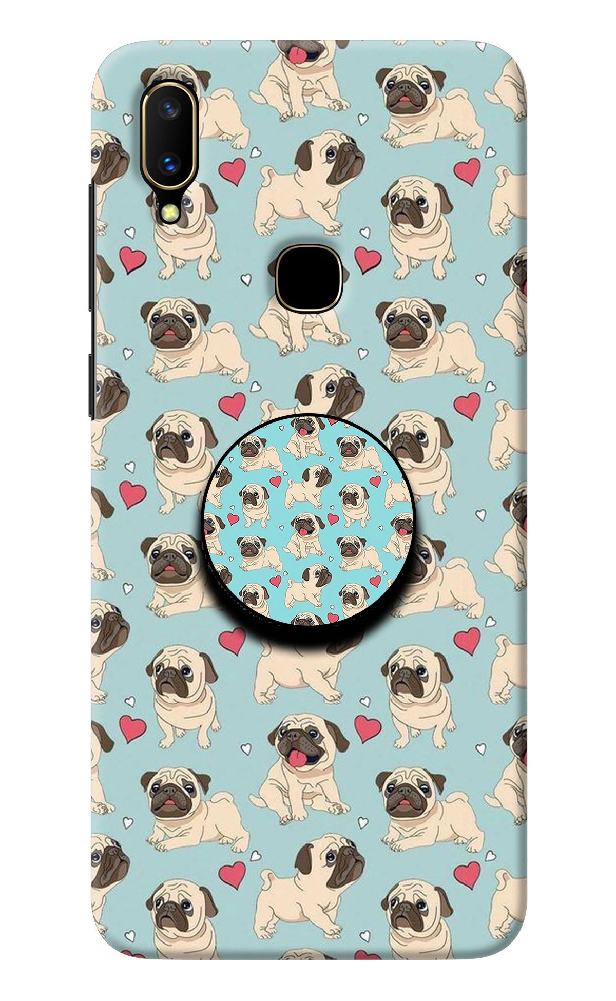 Pug Dog Vivo V11 Pop Case