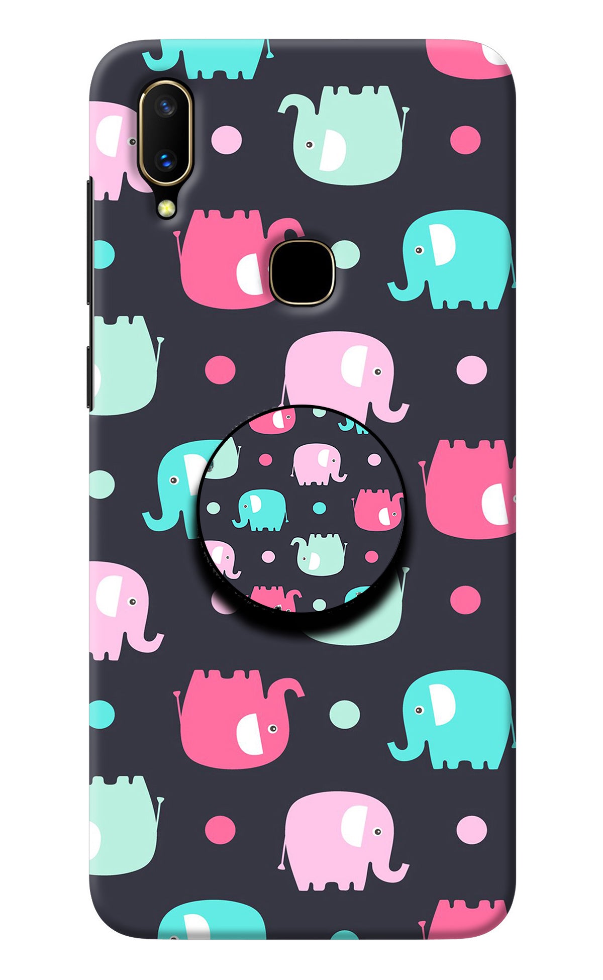 Baby Elephants Vivo V11 Pop Case