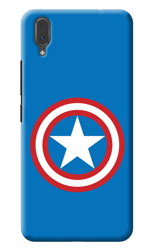 Captain America Logo Vivo X21 Back Cover