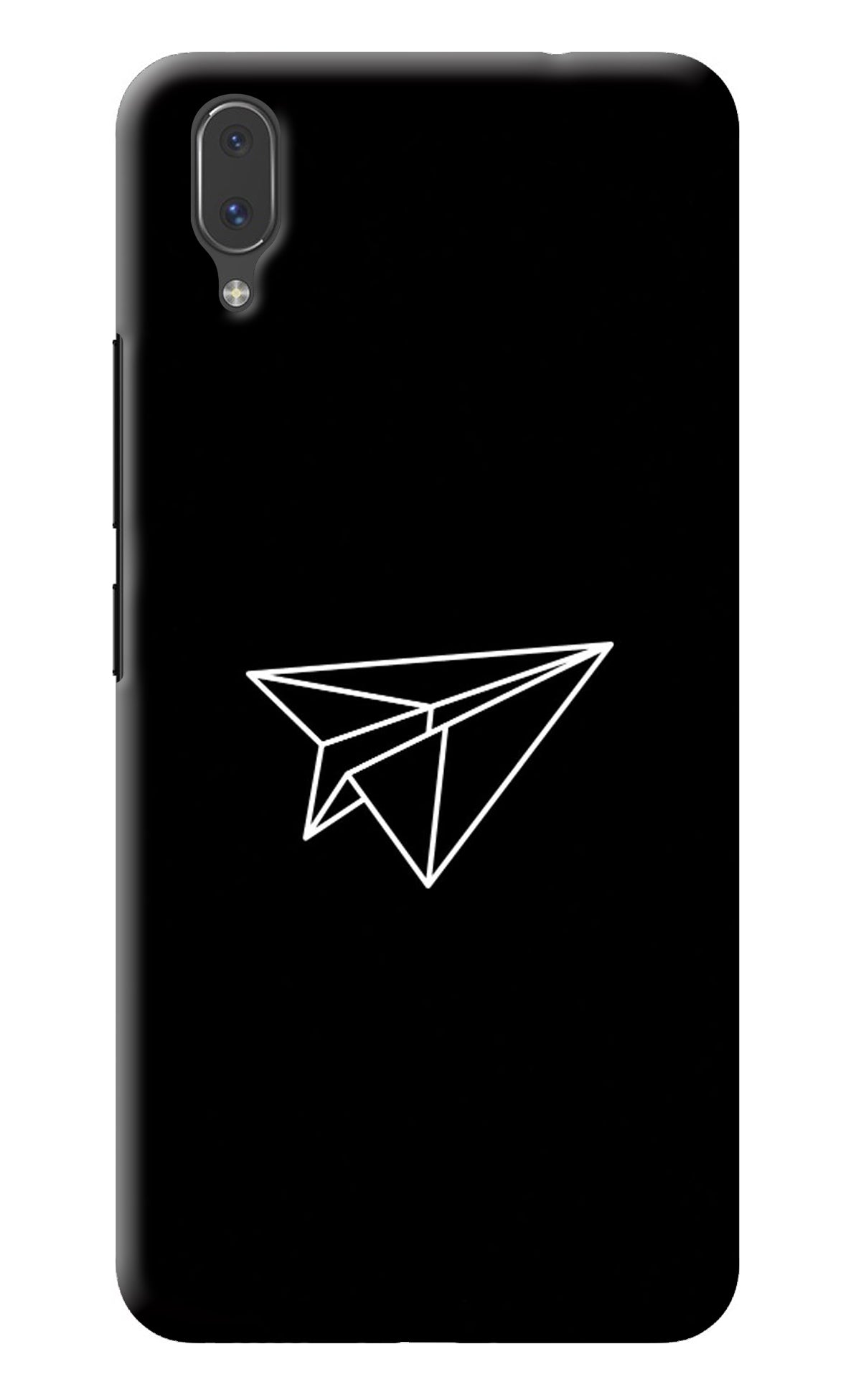 Paper Plane White Vivo X21 Back Cover