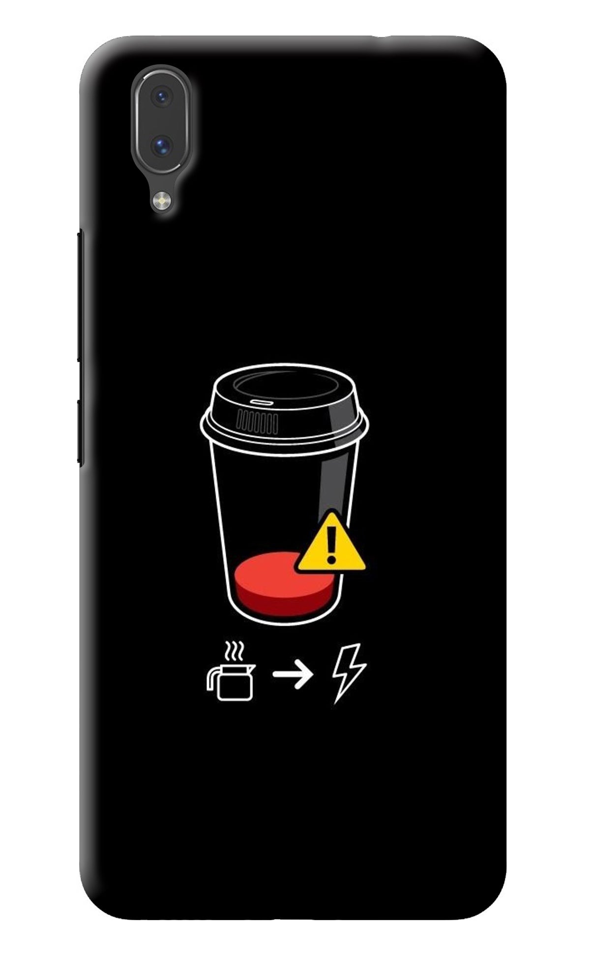 Coffee Vivo X21 Back Cover