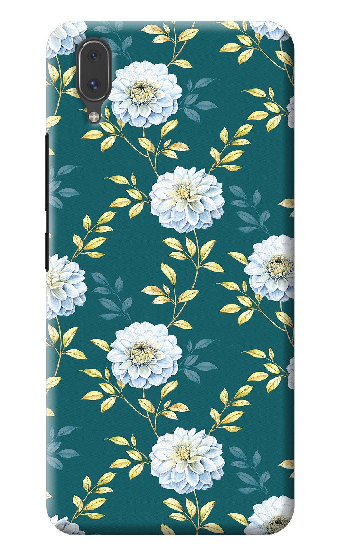 Flowers Vivo X21 Back Cover