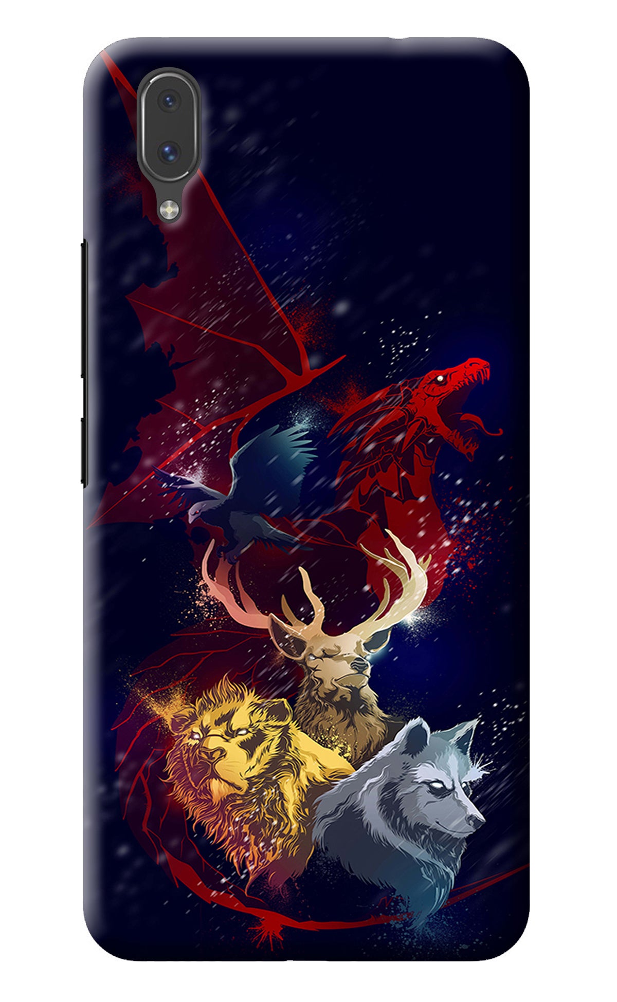 Game Of Thrones Vivo X21 Back Cover
