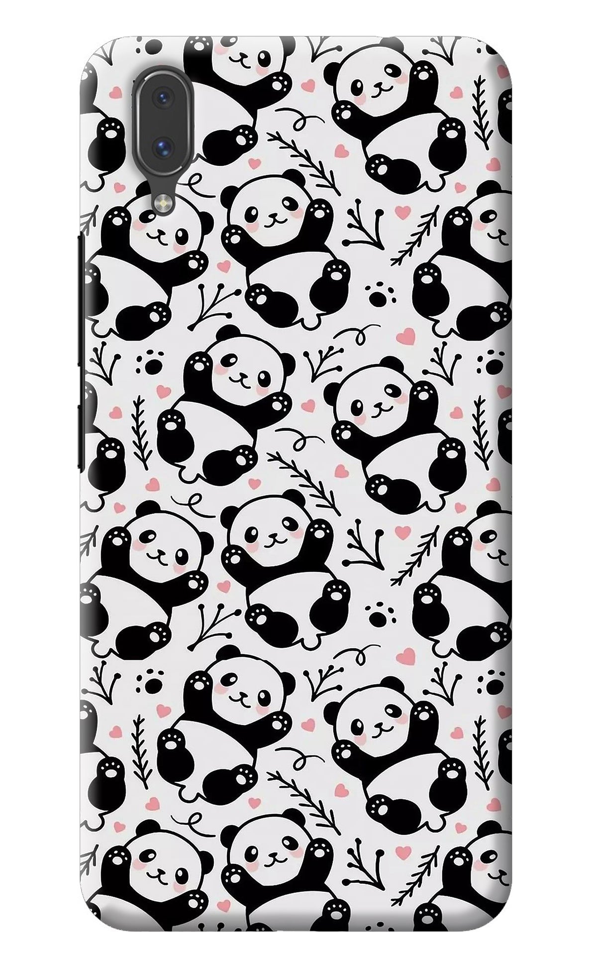 Cute Panda Vivo X21 Back Cover