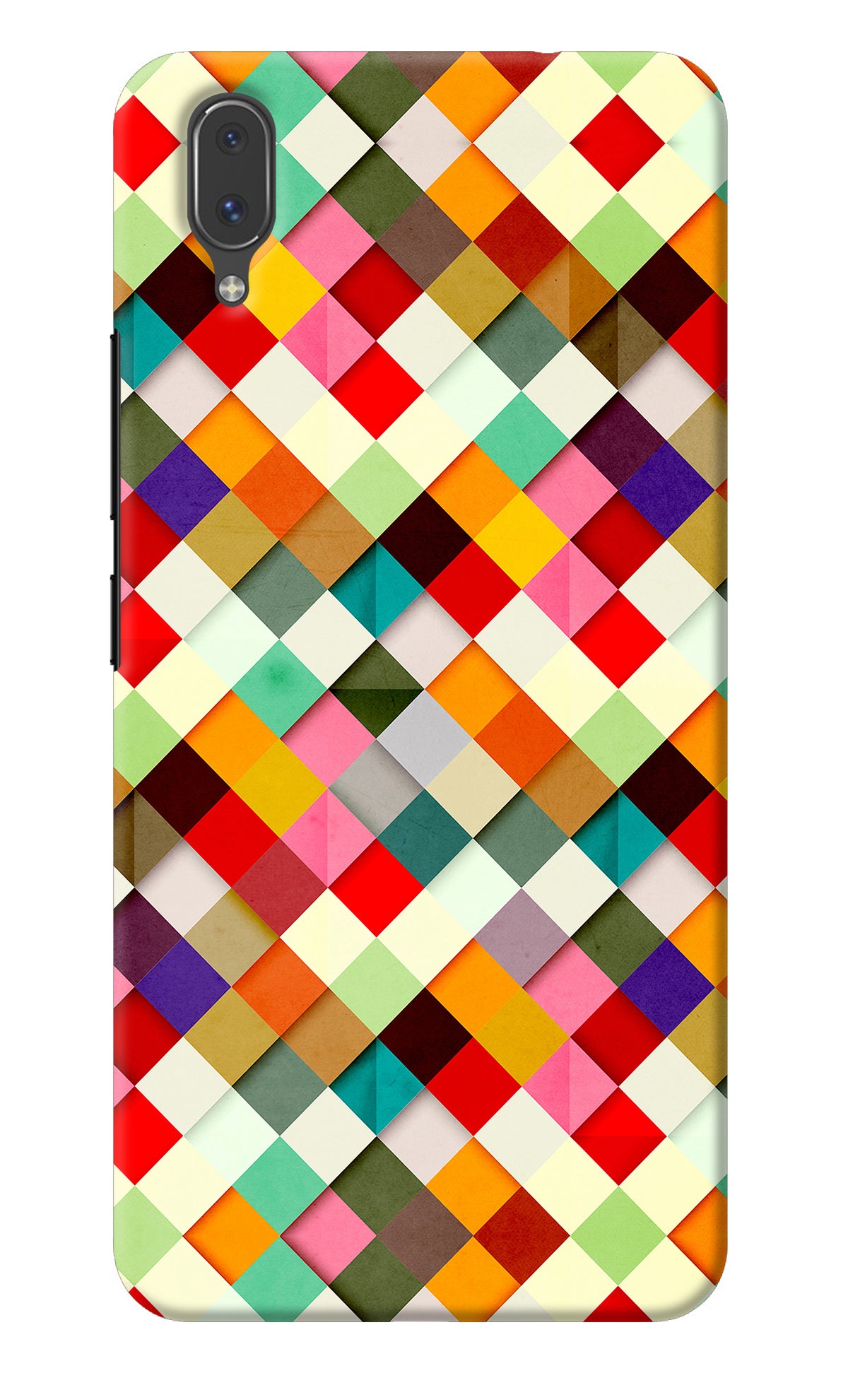 Geometric Abstract Colorful Vivo X21 Back Cover