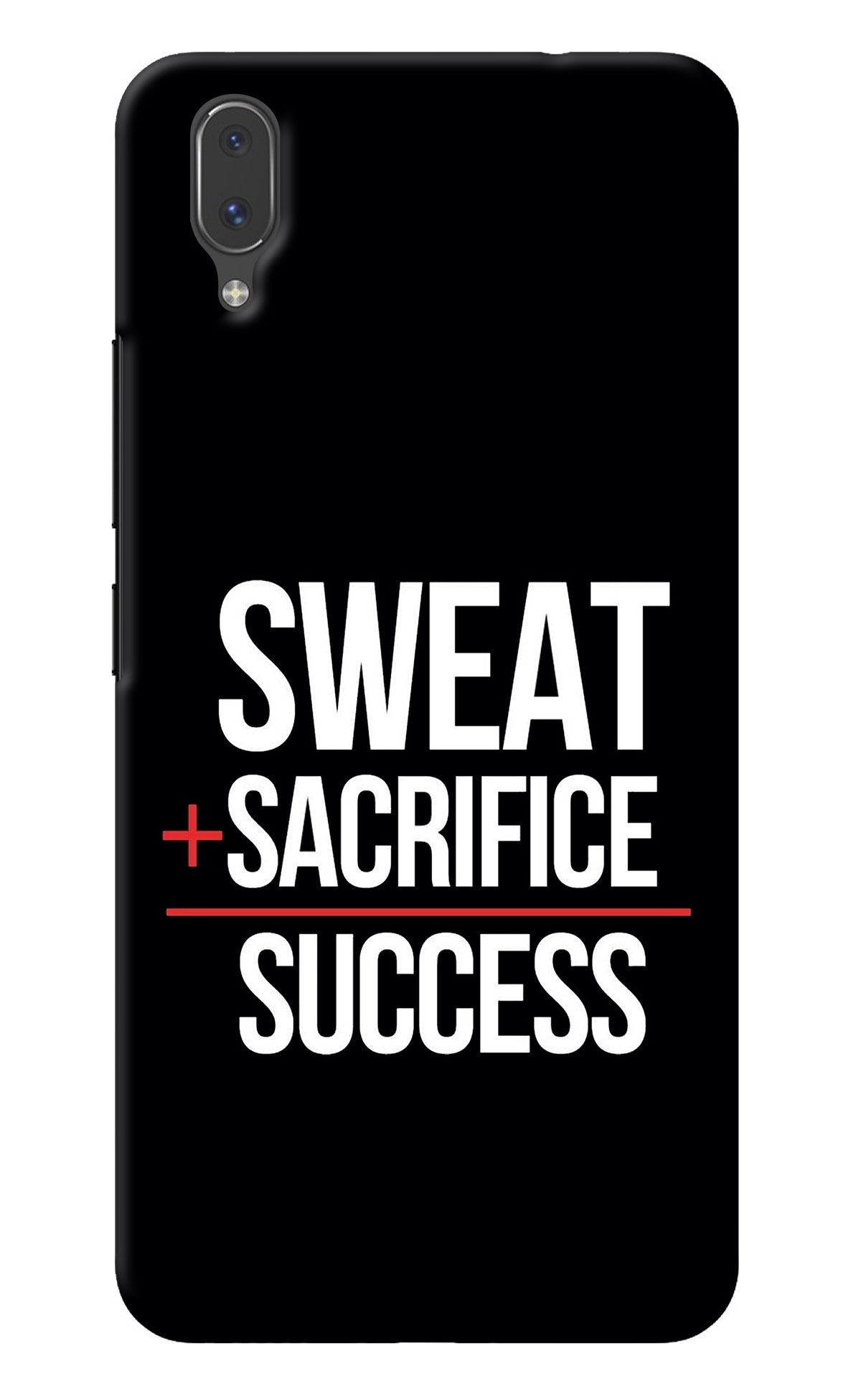 Sweat Sacrifice Success Vivo X21 Back Cover