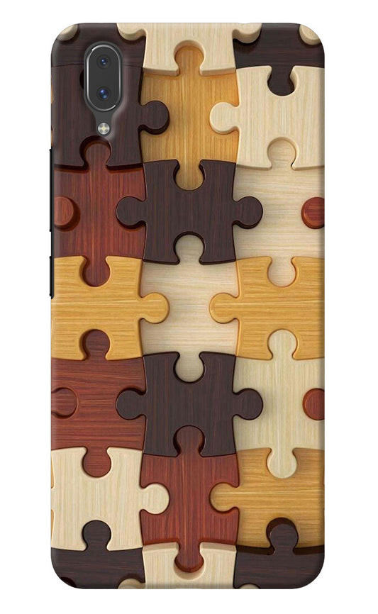 Wooden Puzzle Vivo X21 Back Cover