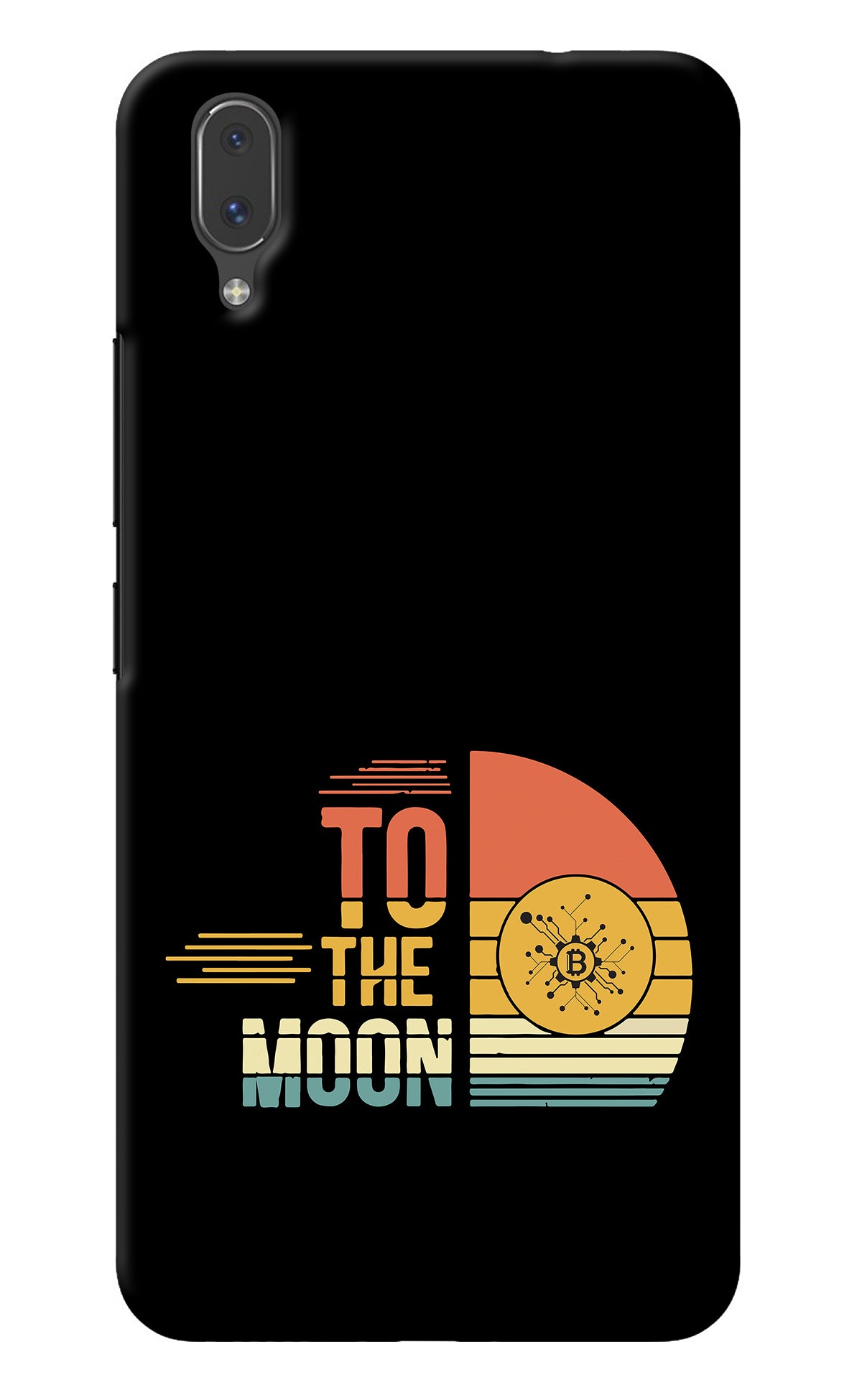 To the Moon Vivo X21 Back Cover