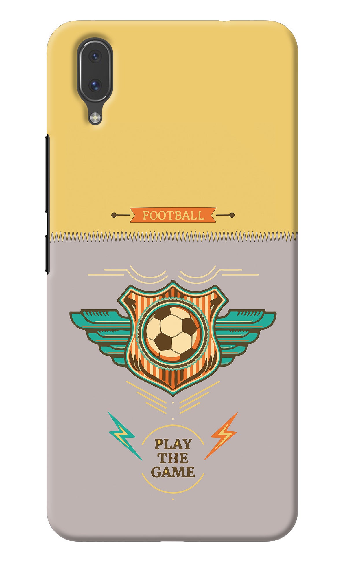 Football Vivo X21 Back Cover