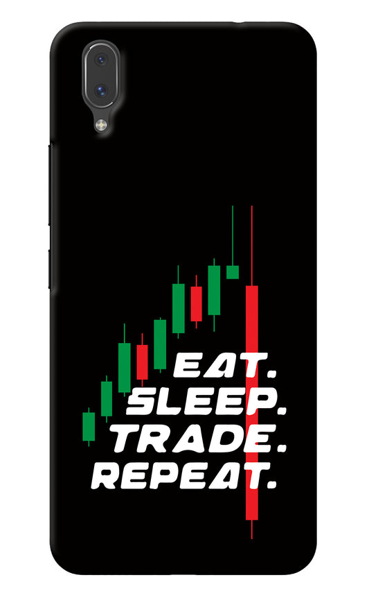 Eat Sleep Trade Repeat Vivo X21 Back Cover