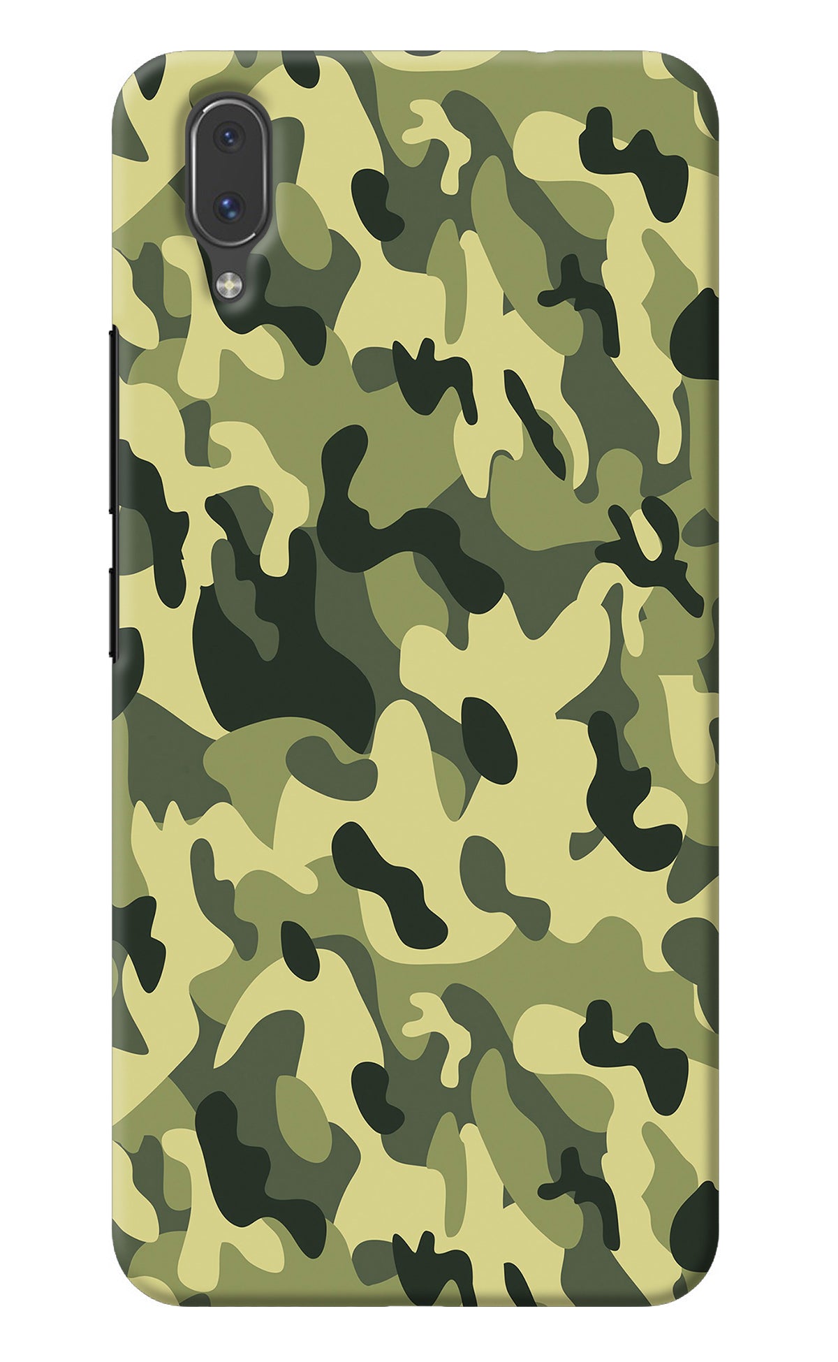 Camouflage Vivo X21 Back Cover