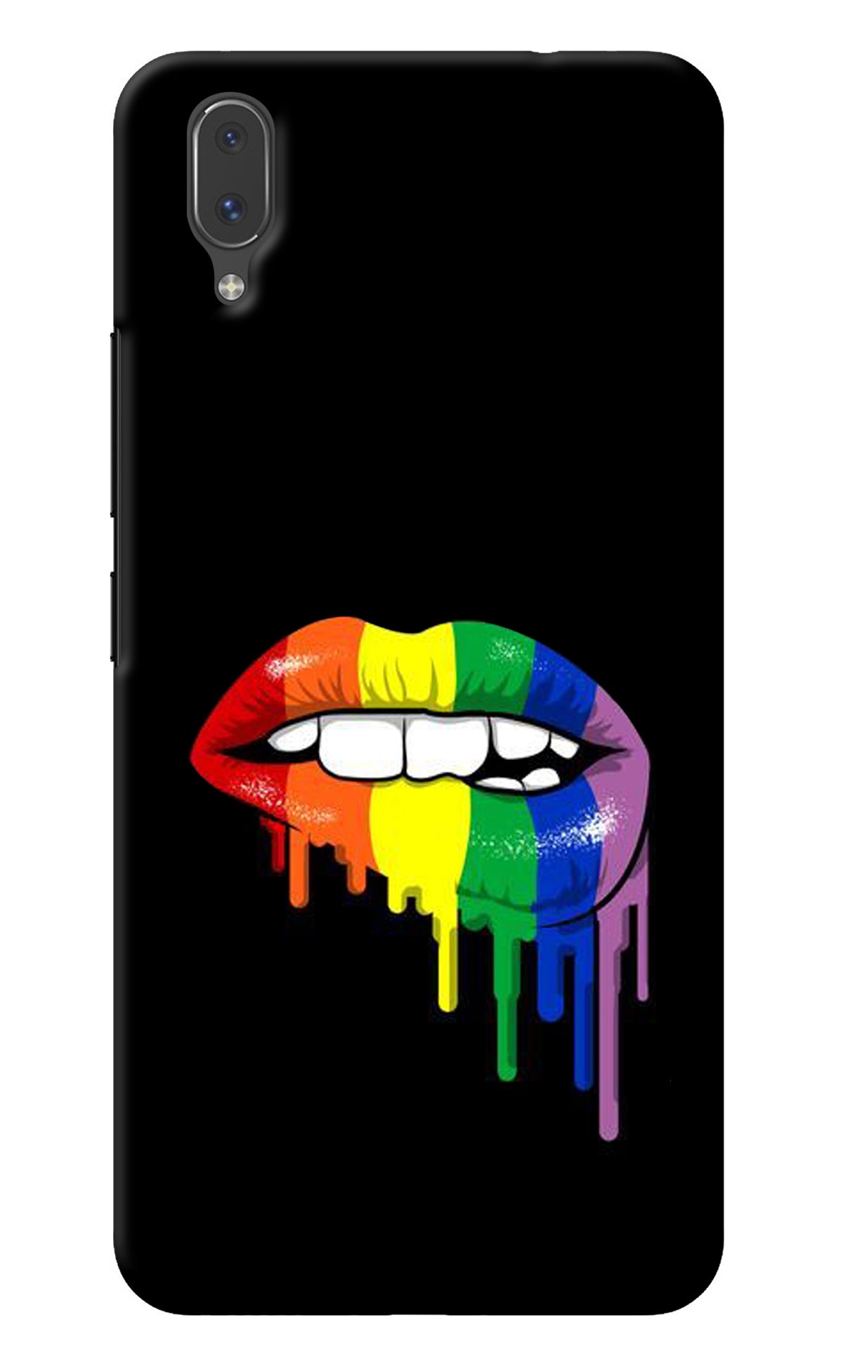 Lips Biting Vivo X21 Back Cover