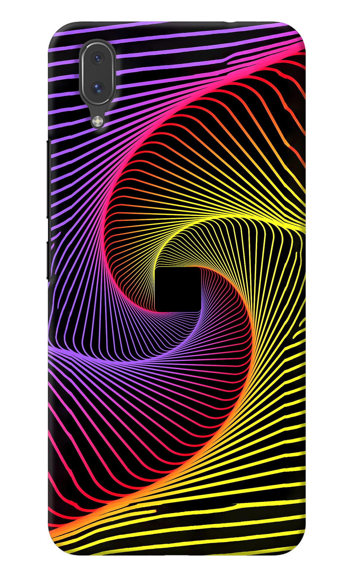 Colorful Strings Vivo X21 Back Cover