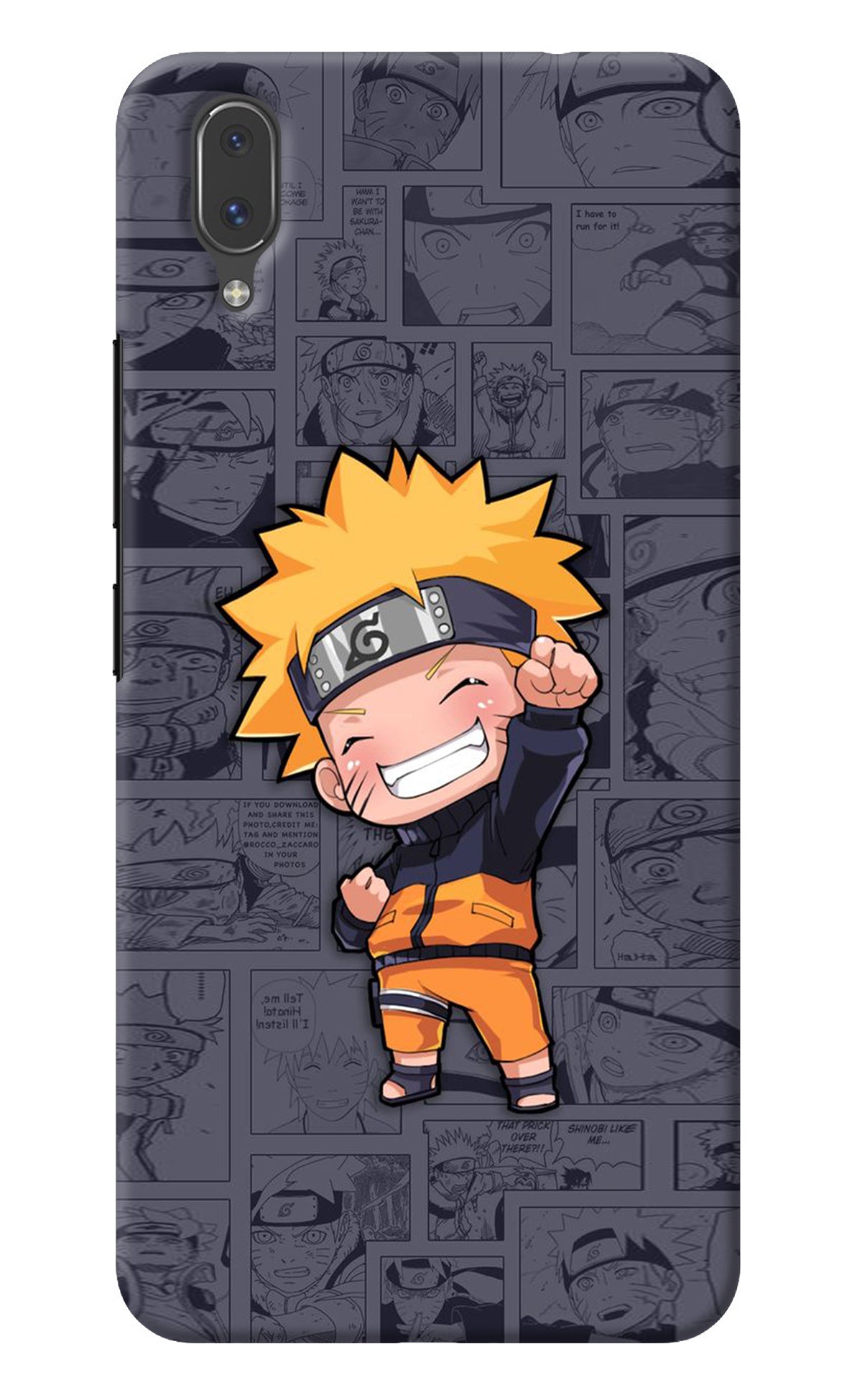 Chota Naruto Vivo X21 Back Cover