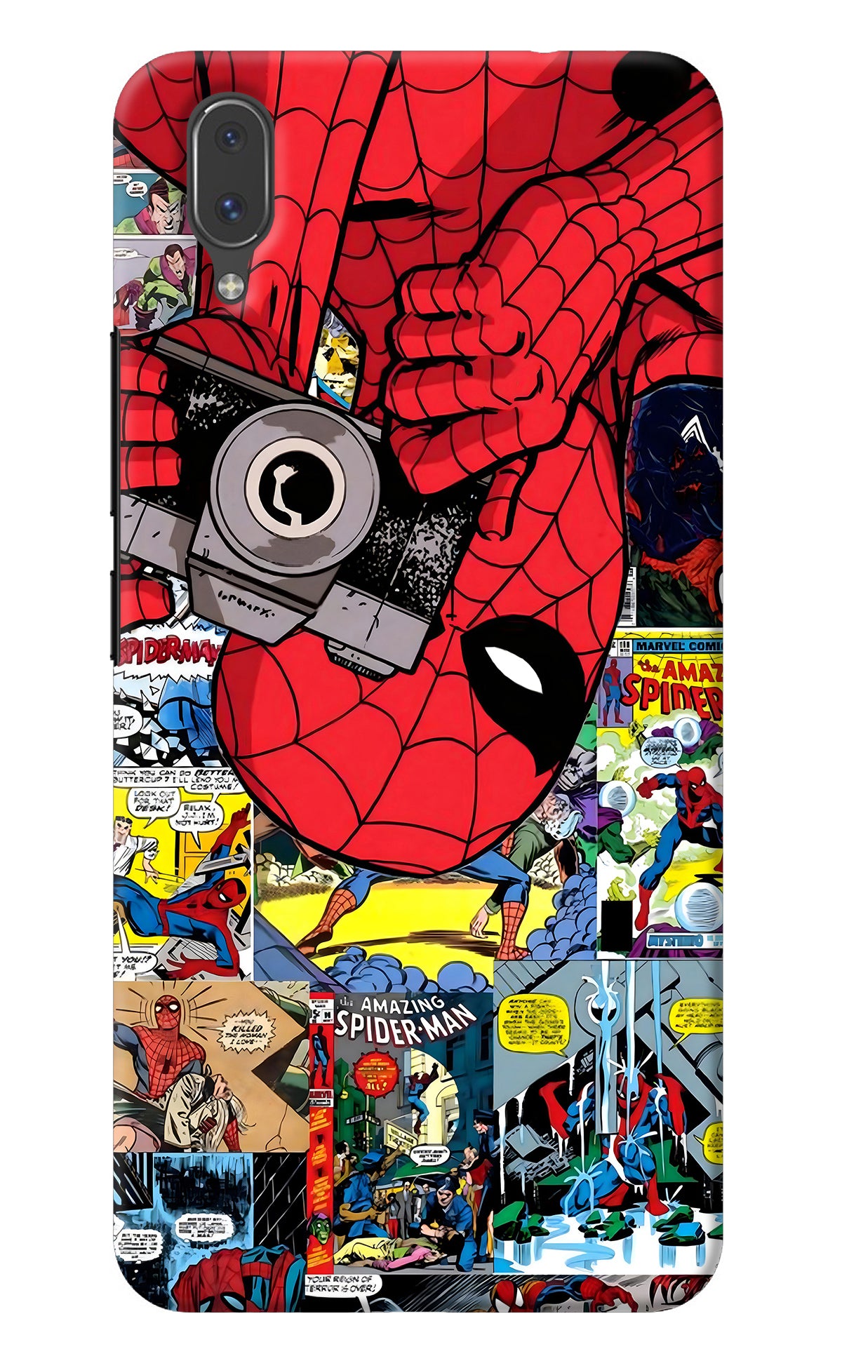 Spider Man Vivo X21 Back Cover