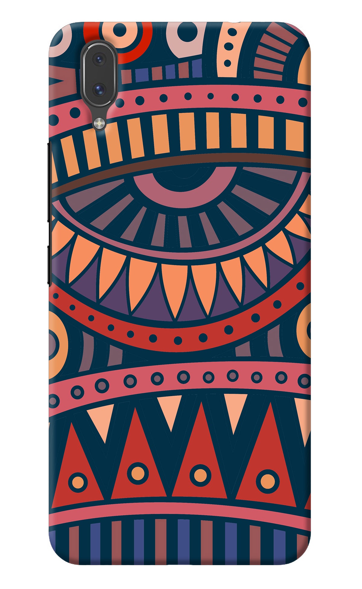 African Culture Design Vivo X21 Back Cover