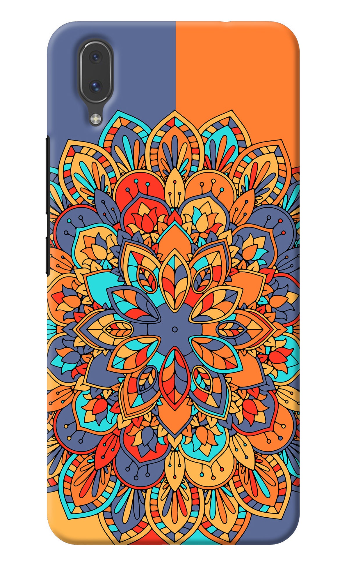 Color Mandala Vivo X21 Back Cover