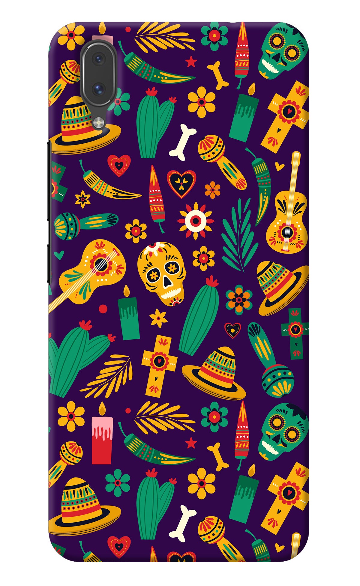 Mexican Artwork Vivo X21 Back Cover