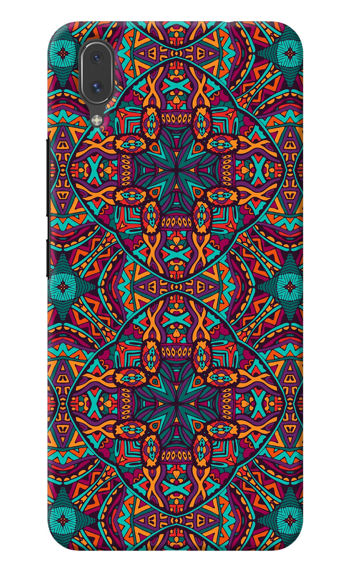 Colour Mandala Vivo X21 Back Cover