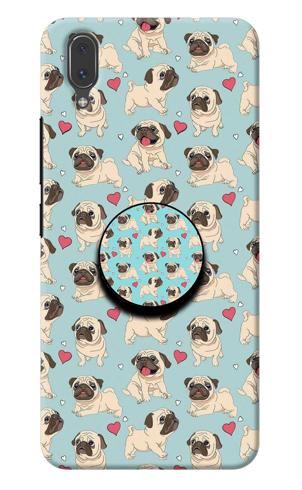 Pug Dog Vivo X21 Pop Case