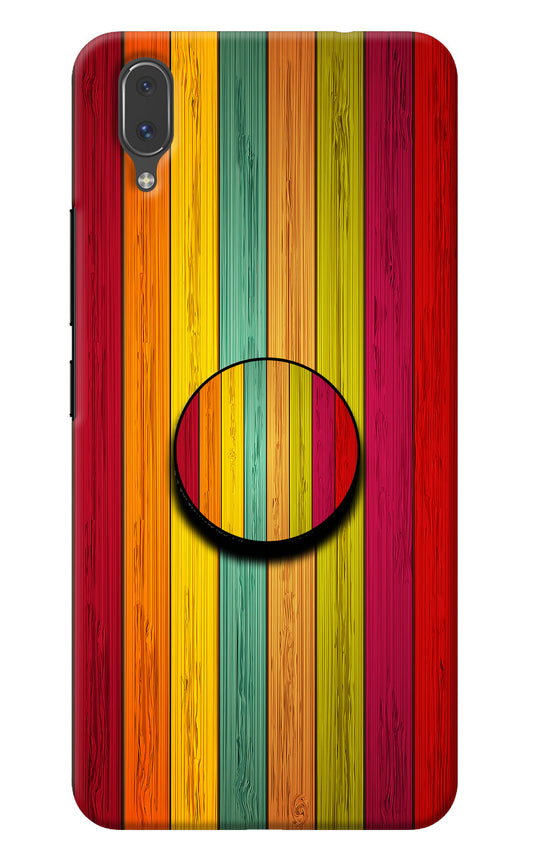 Multicolor Wooden Vivo X21 Pop Case