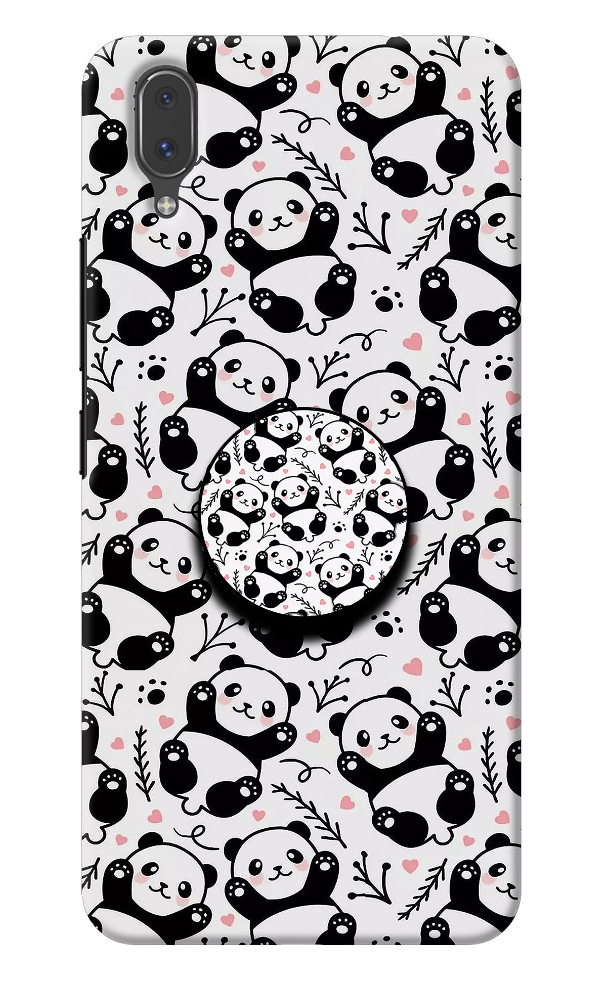 Cute Panda Vivo X21 Pop Case