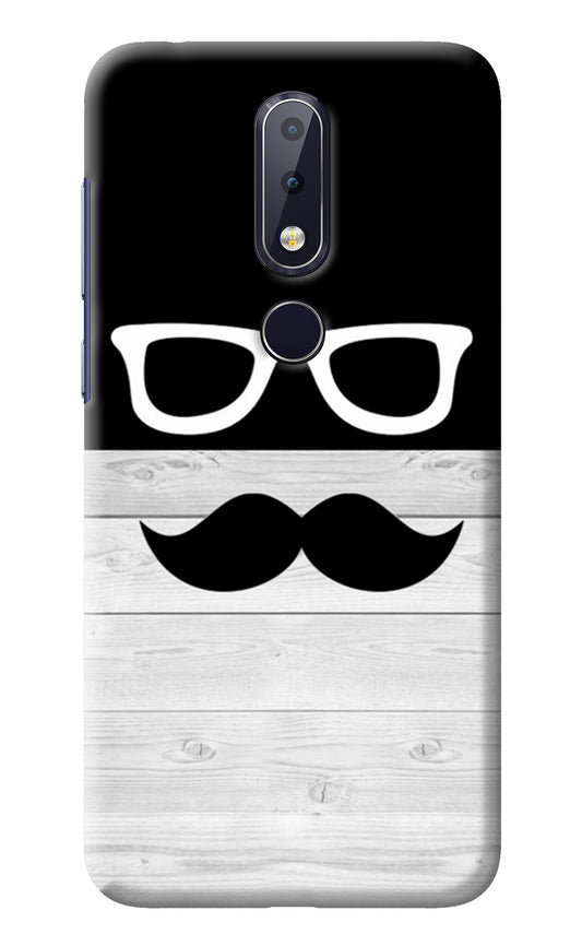 Mustache Nokia 6.1 plus Back Cover
