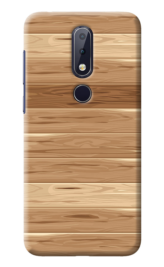 Wooden Vector Nokia 6.1 plus Back Cover