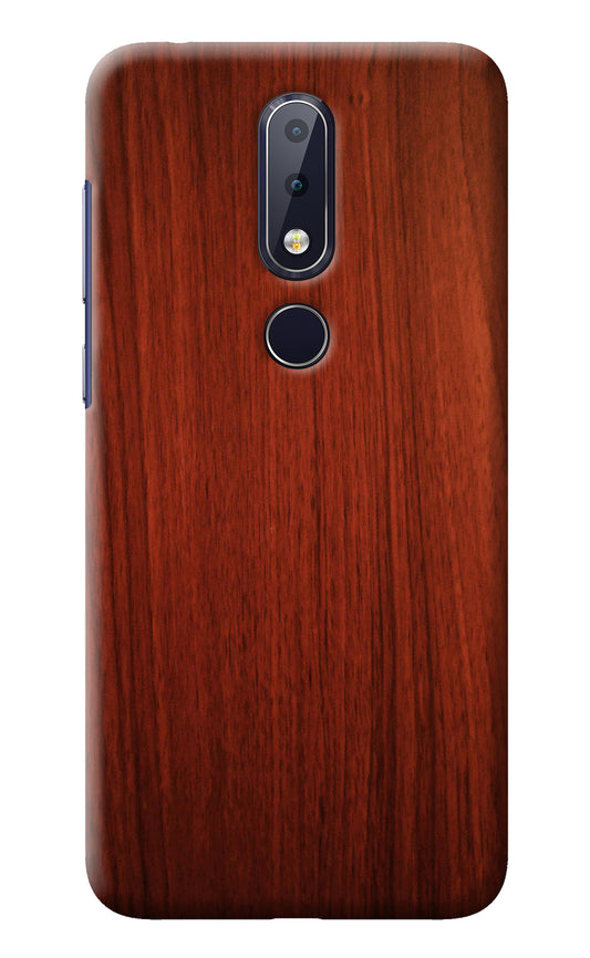 Wooden Plain Pattern Nokia 6.1 plus Back Cover