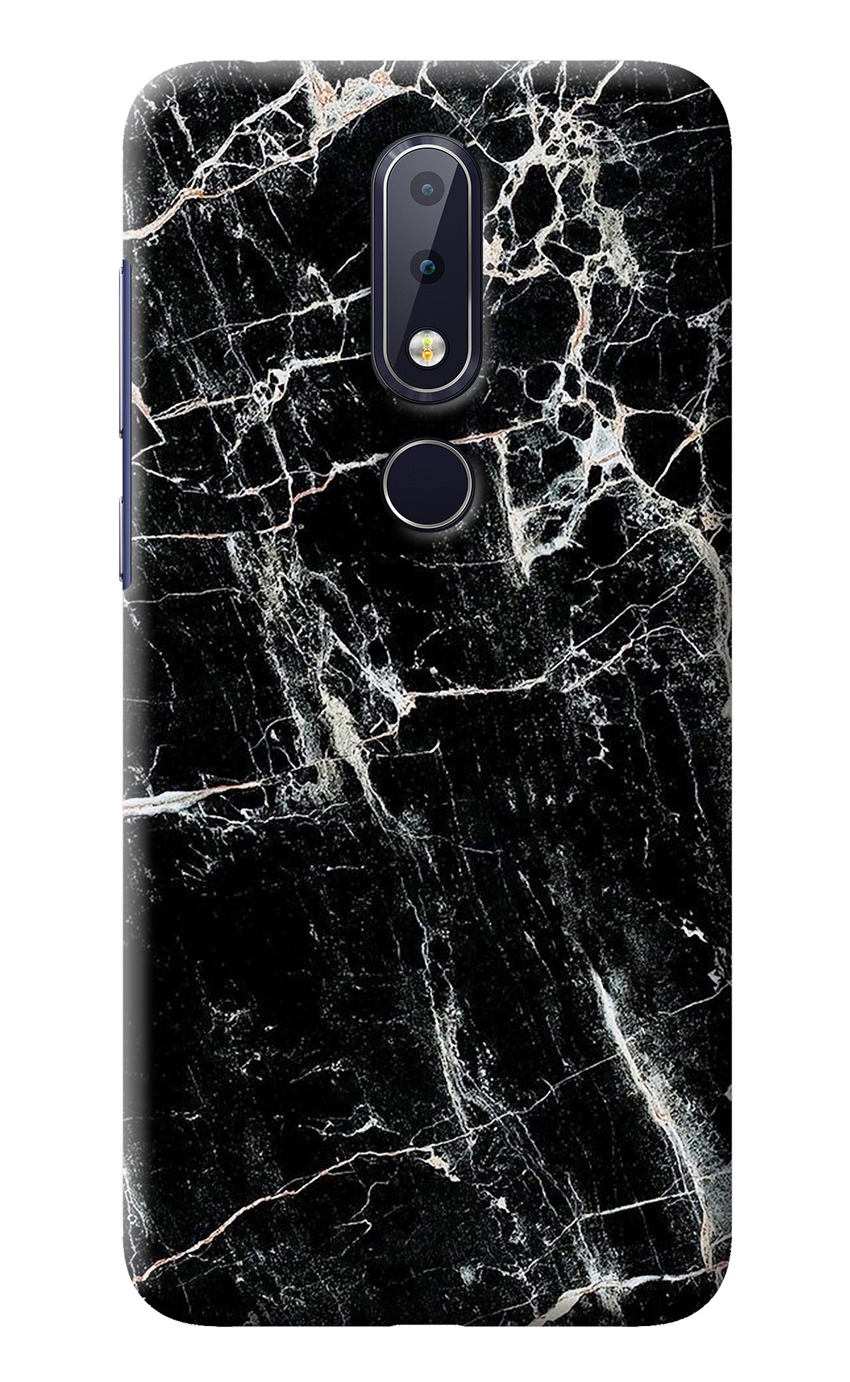 Black Marble Texture Nokia 6.1 plus Back Cover